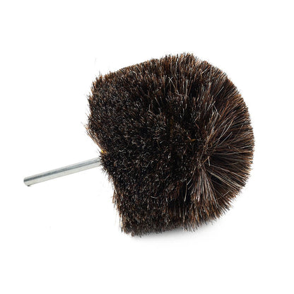 4" Horsehair Polishing Wheel Buffing Brush for Wood & Metal Rotary Tool