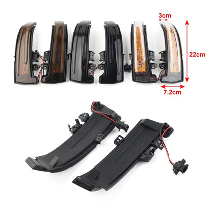 LED Side Mirror Sequential Turn Signal Light for Mercedes-Benz A/B/C/E/S/CL/GLA