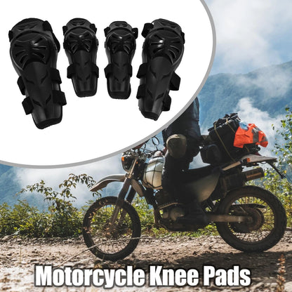 4x Knee Elbow Pads Protector for Motorcycles