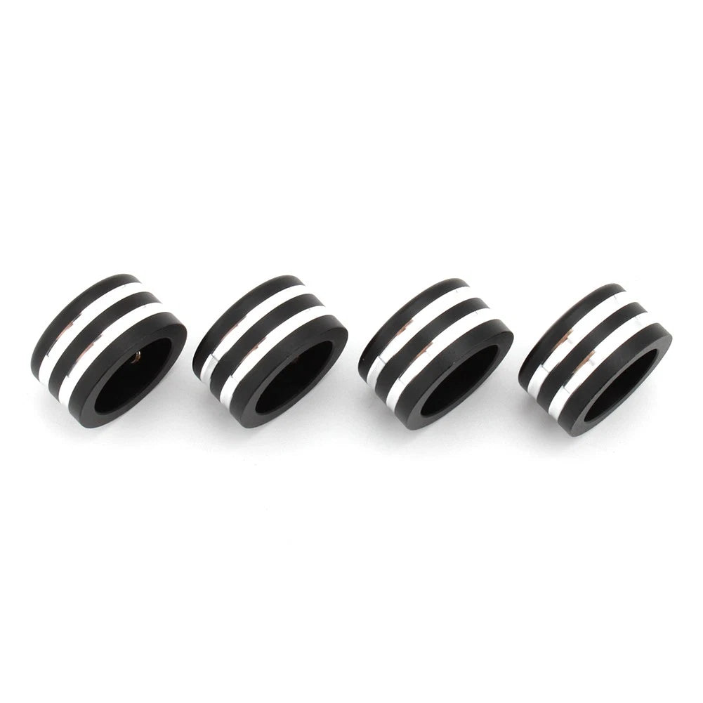 4 x Billet Machined Head Bolt Cover Caps for Triumph T120 Thruxton (2016-2023)