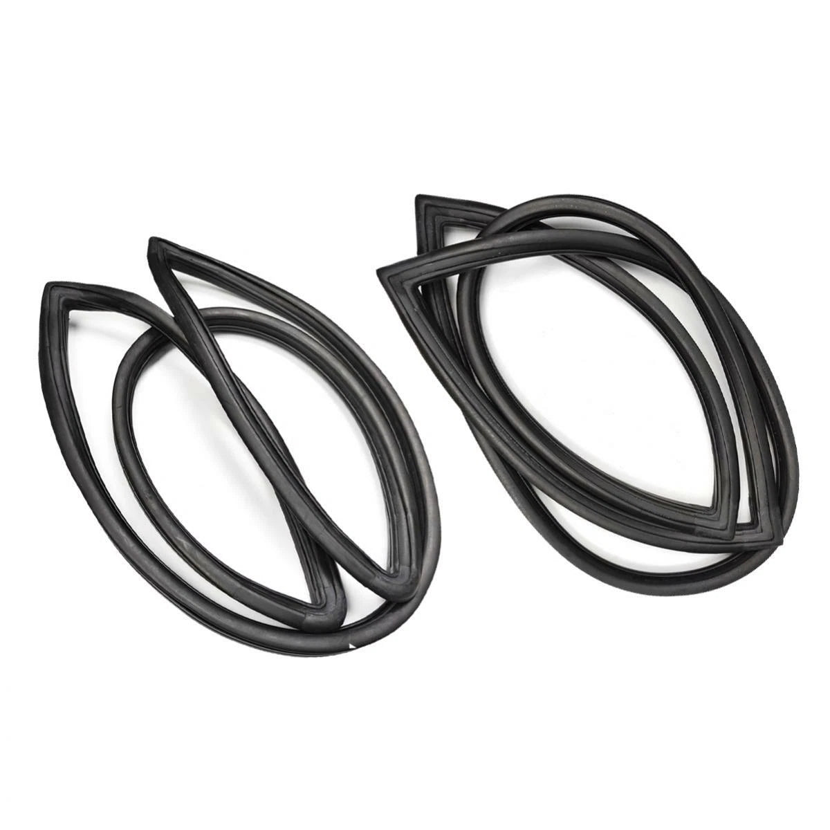 Windshield Rubber Weatherstrip Front Rear Fits Datsun Sunny B310 4D Sedan 77-81