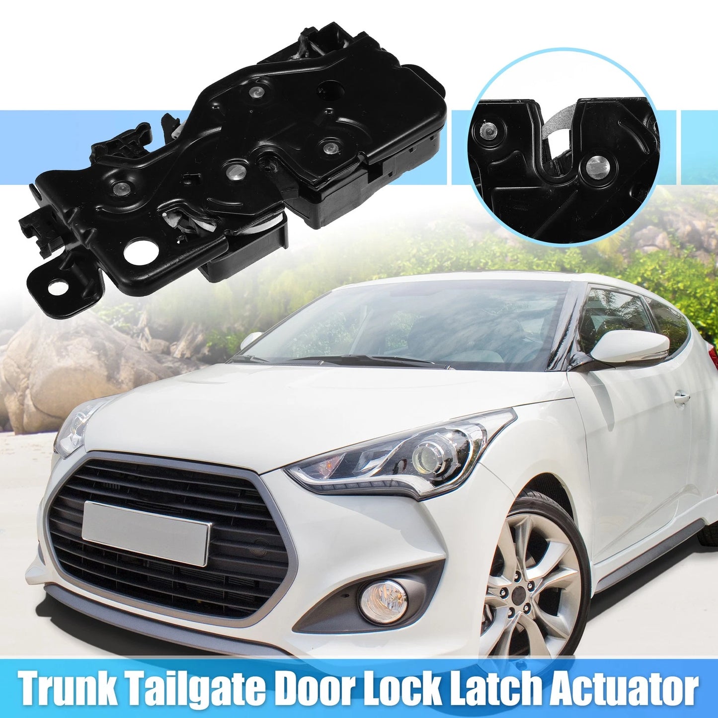 Rear Trunk Tailgate Lock Actuator for BMW X3 X4 X5 X7 (2018-2023)