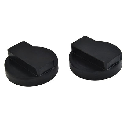 2 x Rubber Jacking Point Pad Adaptor Black for BMW 3/4/5 Series