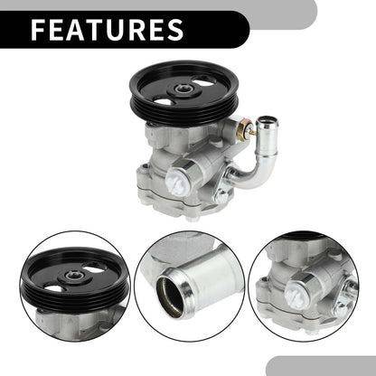 Power Steering Pump w/ Pulley for Kia Sorento (2003-2006)
