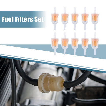 Gas Fuel Filter / 10 Pcs / for Motorcycle
