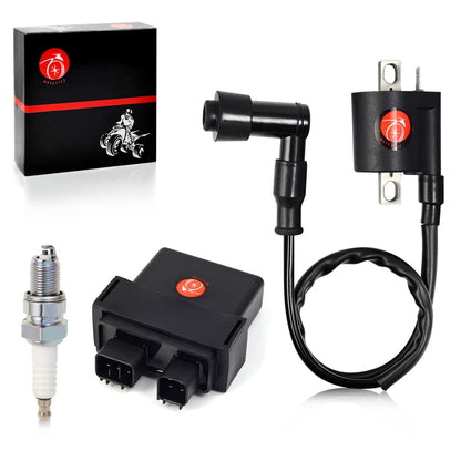 Ignition Coil Spark Plug CDI for Yamaha Raptor 50 YFM50/YFM50R 2004-2008