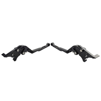 Black CNC Extendable Brake Clutch Levers for Yamaha FZ07 FZ09 MT07 MT09 XSR900