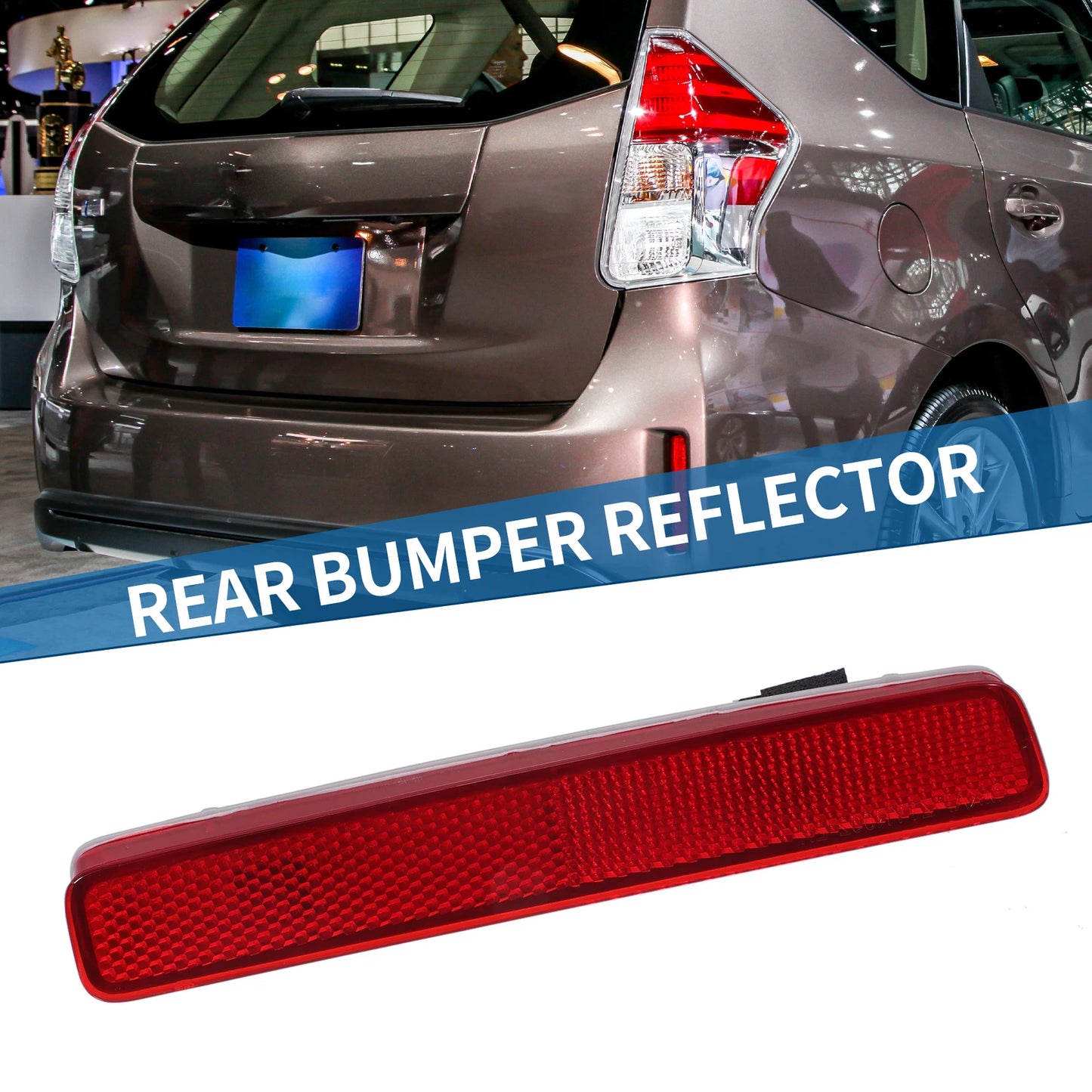 Rear Right Bumper Reflector for Toyota Prius (2012-2019)