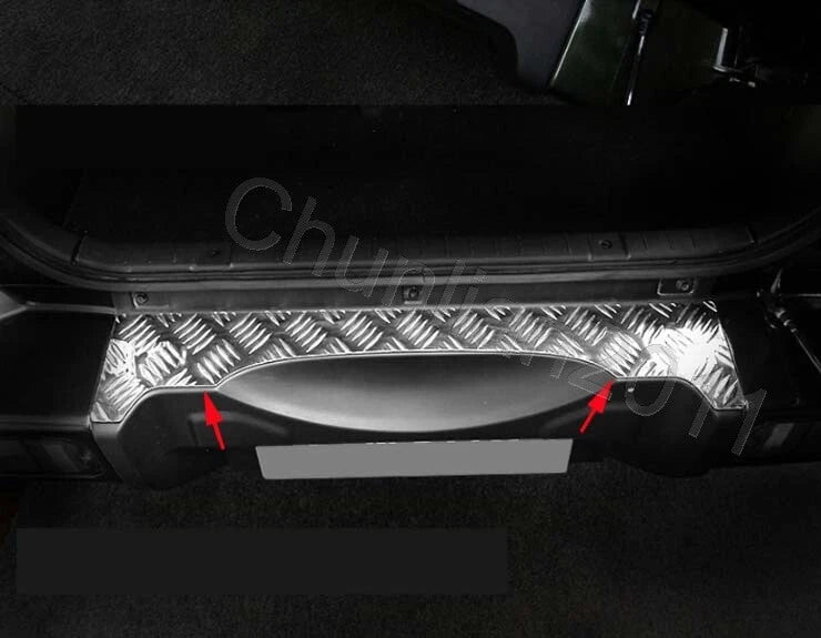Rear Bumper Protector Sill Plate Cover for Suzuki Jimny (2005-2018)