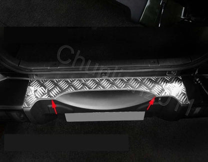 Rear Bumper Protector Sill Plate Cover for Suzuki Jimny (2005-2018)