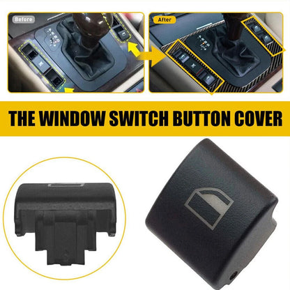 4x Window Switch Button Caps for BMW E46 323i 325i 330i M3 328i (1998-2006)