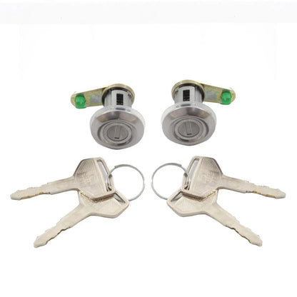 Door Lock Safety Key Set L+R Fits Toyota Hilux LN50 LN56 Pickup Truck 84-88 D08