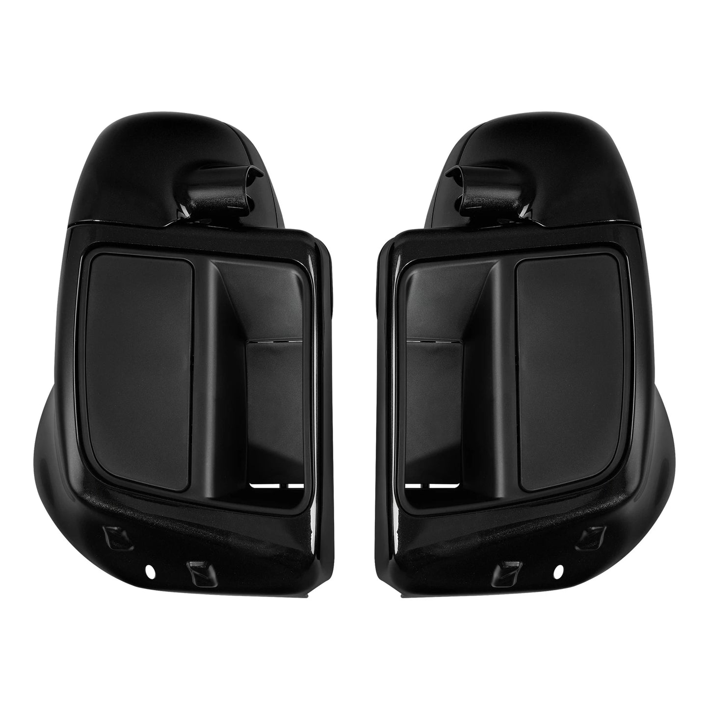 Lower Vented Fairings for Harley Electra Street Glide (2014-2025) Black Quartz