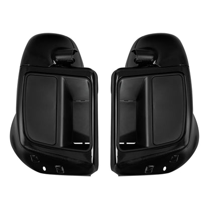 Lower Vented Fairings for Harley Electra Street Glide (2014-2025) Black Quartz