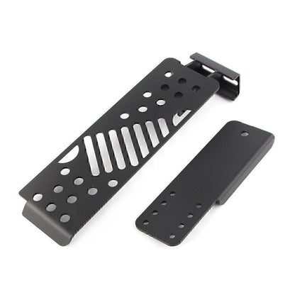 Black Steel Left Driver Foot Peg for Jeep Wrangler JL (2018-2019)