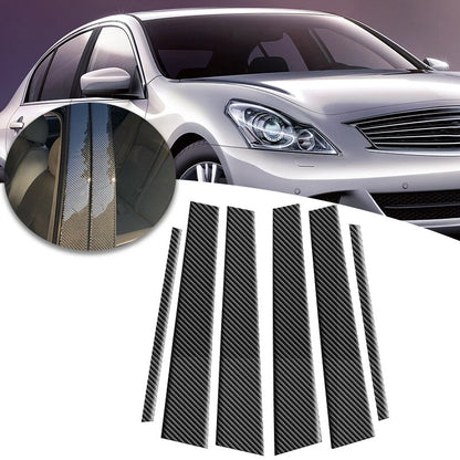 Window Pillar Post Door Trim Molding Cover for Infiniti G35 G37 Sedan (2002-13)