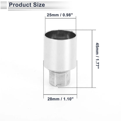 Wheel Lock Lugnut Antitheft Key Socket for Jeep Compass (2007-2023)