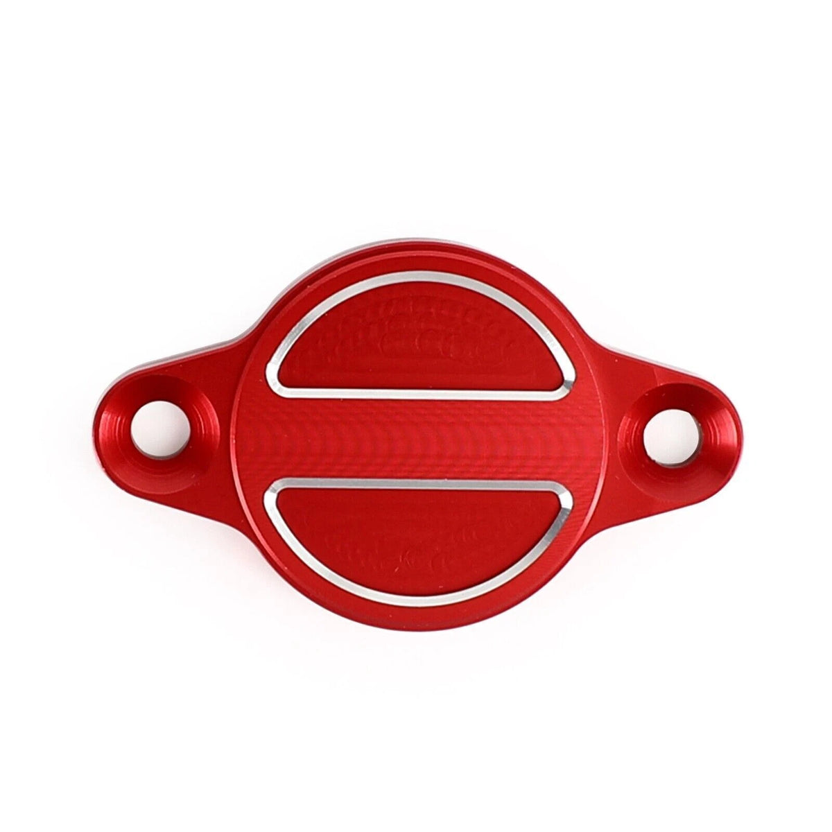 Oil Filter Cover - Red for Ducati Monster (696-1200)