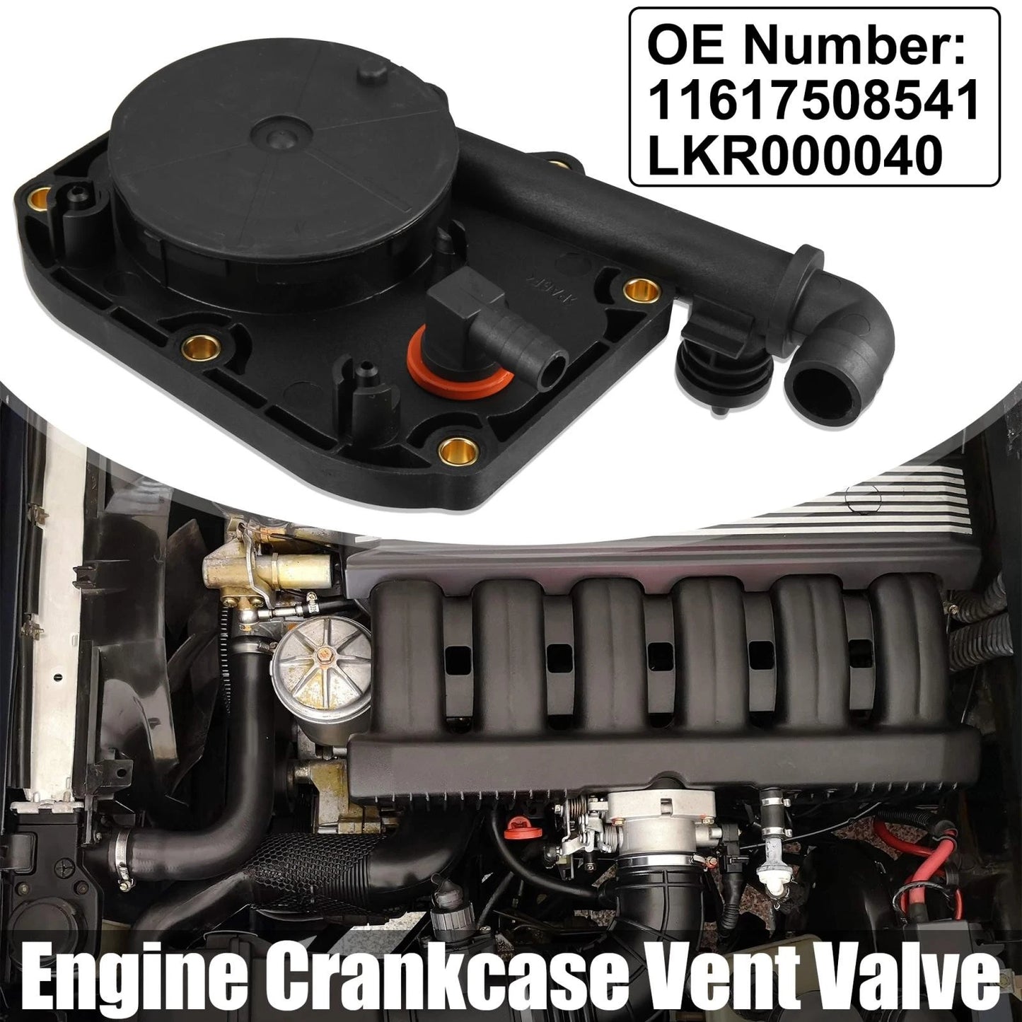 PVC Engine Crankcase Vent Valve for BMW X5 Z8 (2000 - 2003)