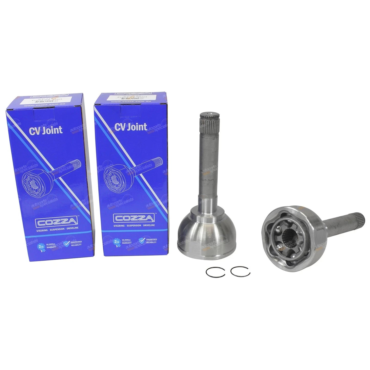 2 x CV Joints for Toyota Landcruiser 80 FJ80 FZJ80 HDJ80 HZJ80 (1990–1994)