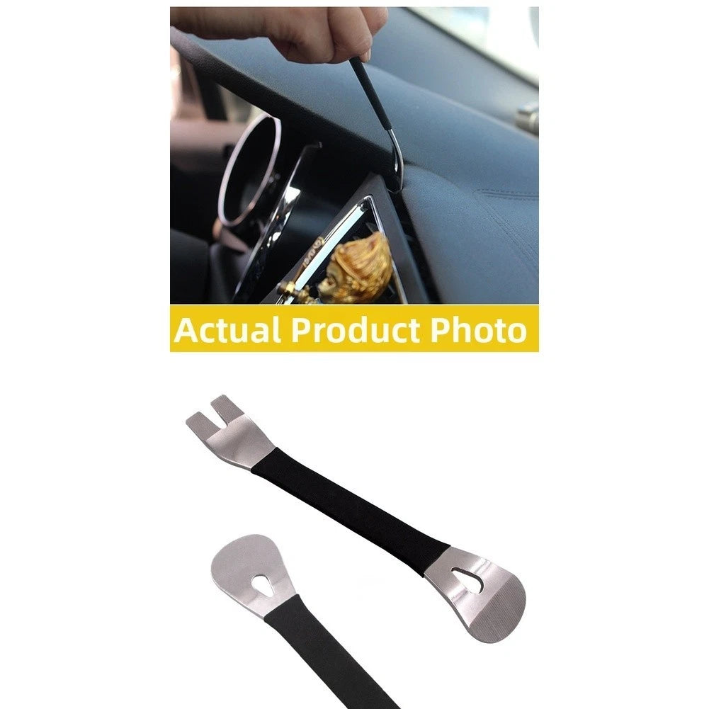 Metal U-Shaped Crowbar Tool for Car Audio Dash and Interior Panel Removal