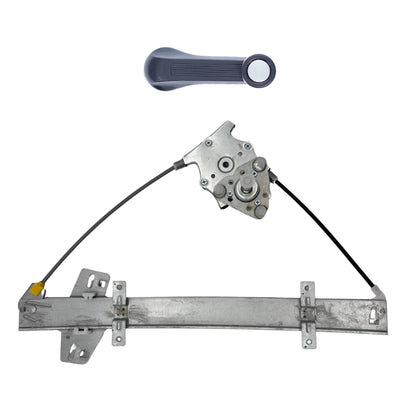 2 x Manual Window Regulator + Crank Handle for Honda Civic (1996–2000)