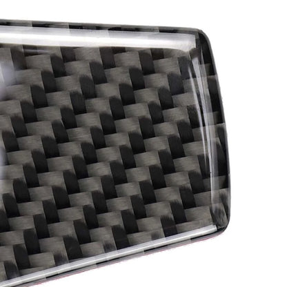 Real Carbon Fiber Car Steering Wheel Sticker Lower Trim Fit For BMW Z4 2009-2015