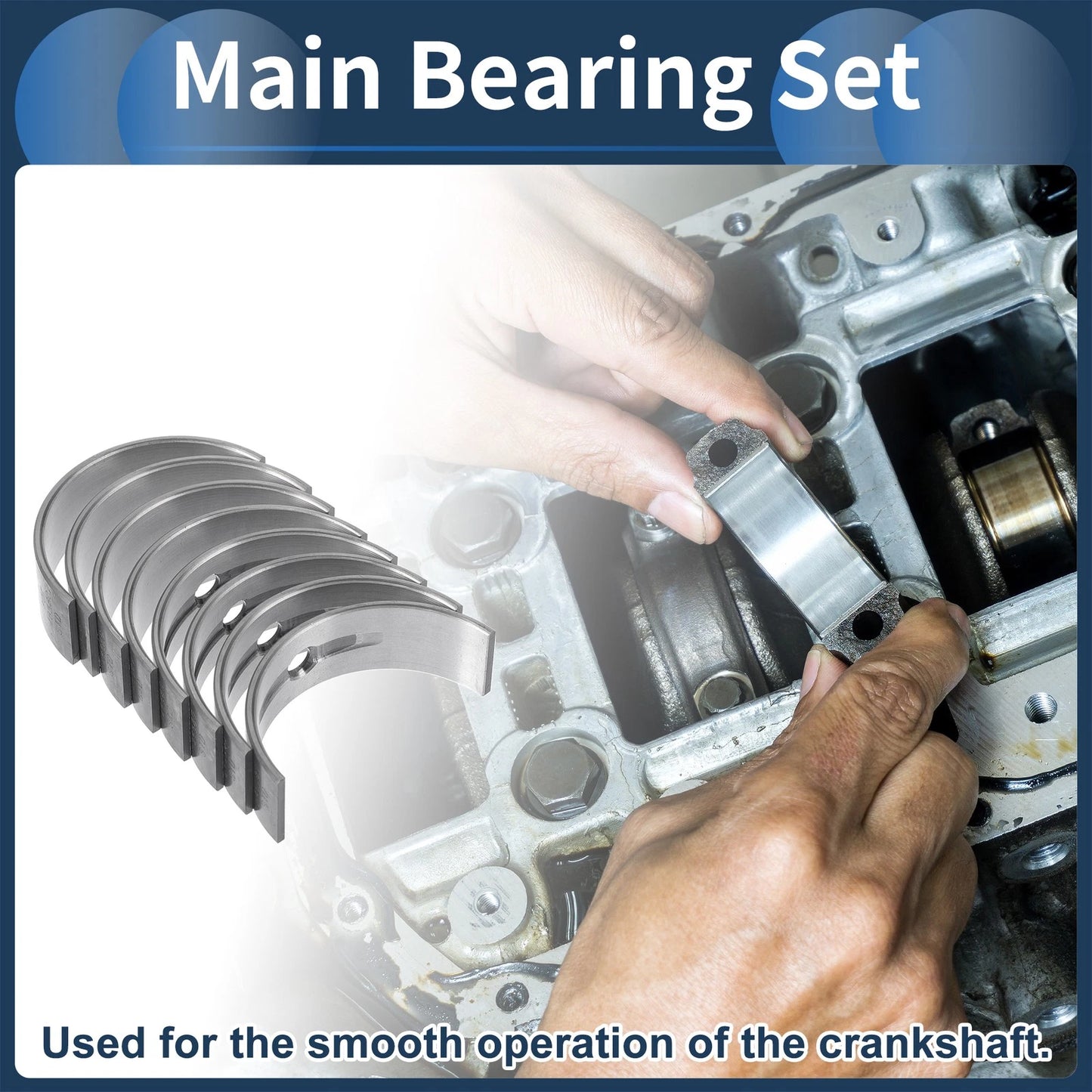 Main Bearing Set for Peugeot 301 (2012-2023)