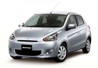 Rain Guard Visor for Mitsubishi Mirage 2012-2015 (2012-2015)