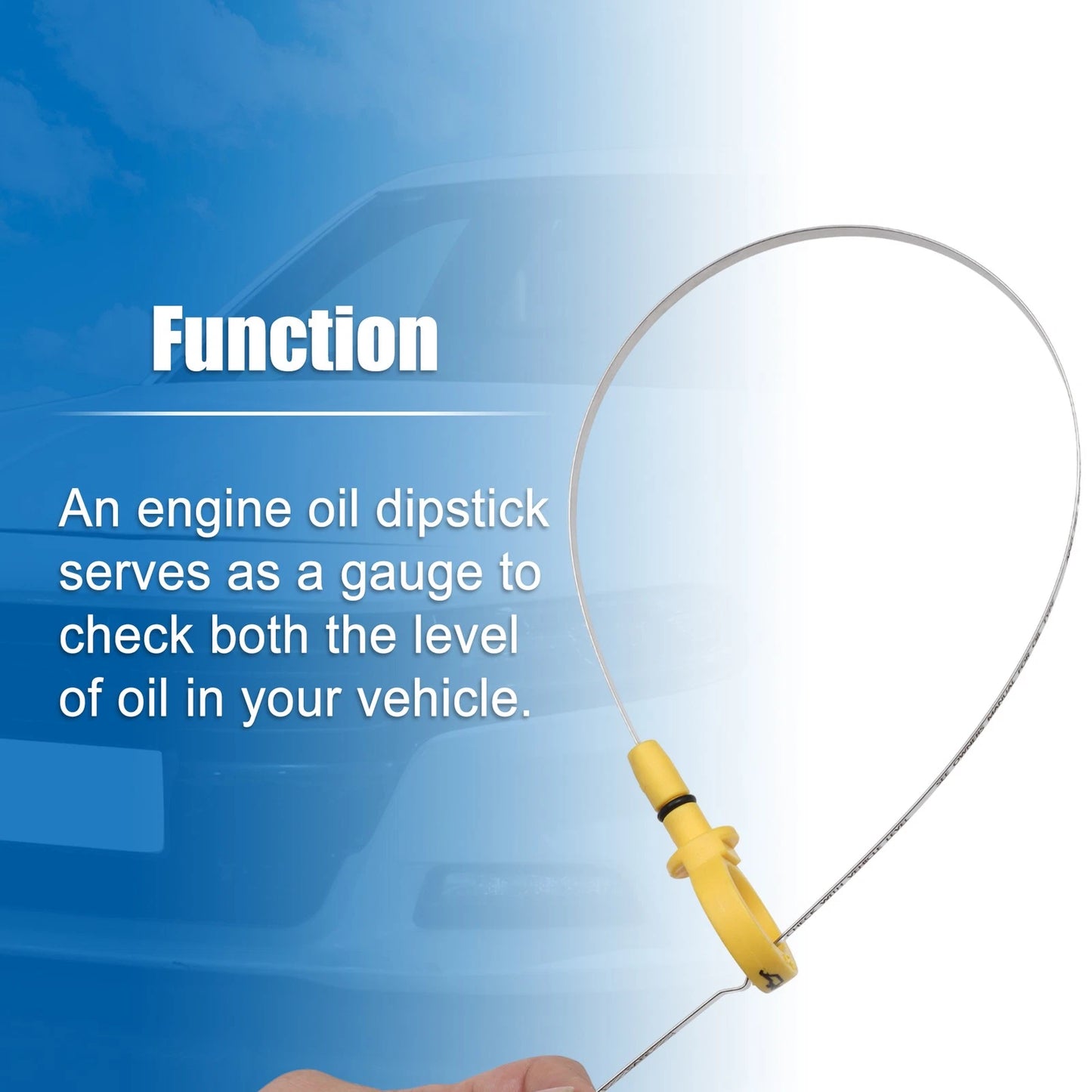 Dipstick Engine Oil Level 6-Cyl 2.7L for Dodge Avenger (2008-2010)
