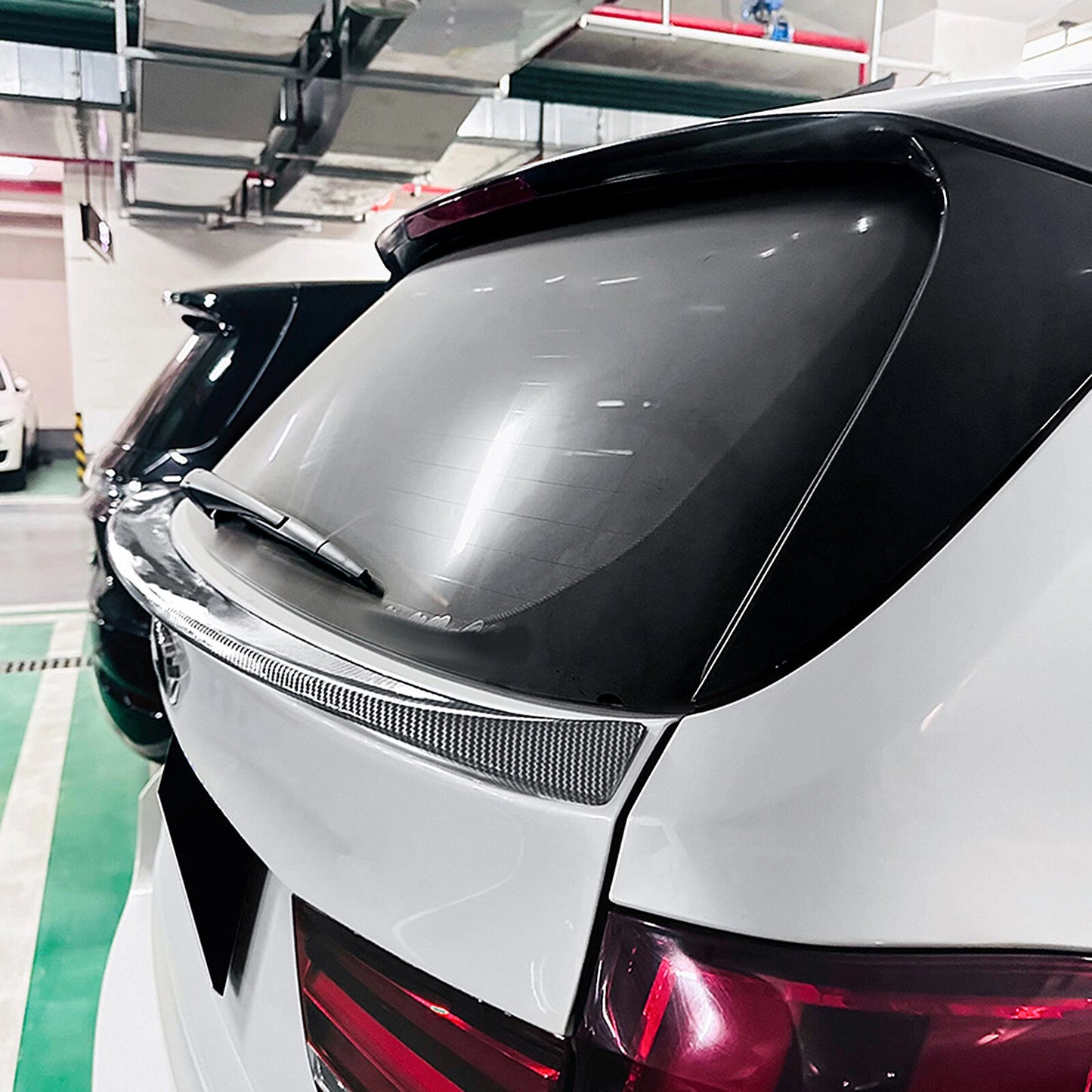 1x Carbon Look Rear Boot Spoiler for BMW X5 F15 M Sport (2014-2018)