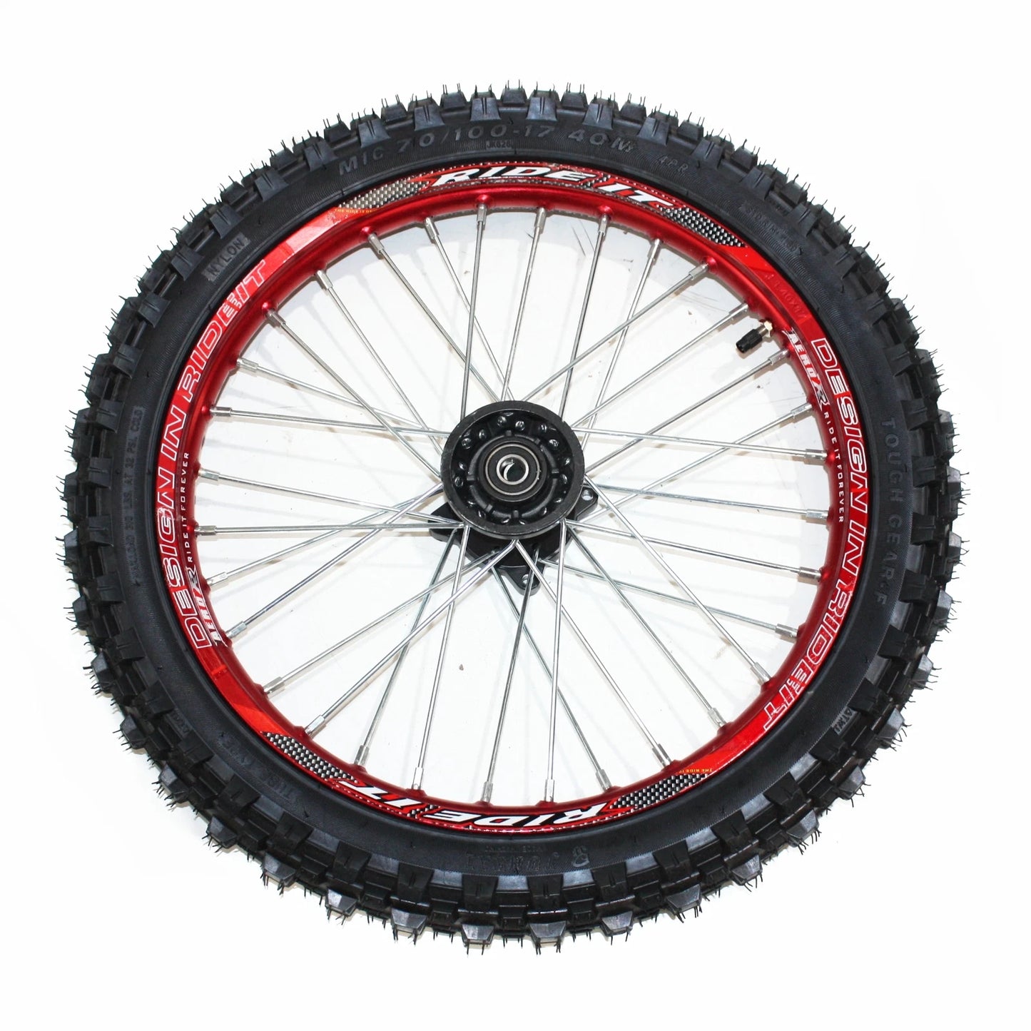12mm Axle Front Wheel Rim Tire for PIT PRO Dirt Bike (70-100)