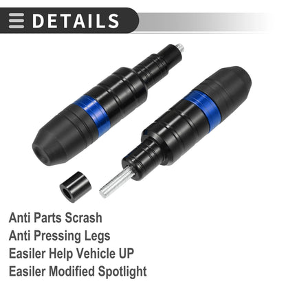 Blue Motorcycle Frame Slider Exhaust Anti Crash Protector for Honda