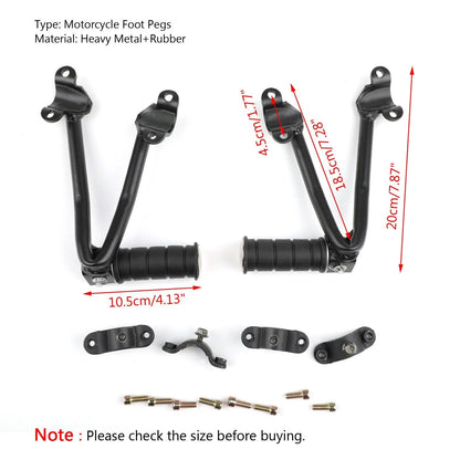 Rear Passenger Foot Peg Bracket for Kawasaki Vulcan 650 VN650 (2015-2023)