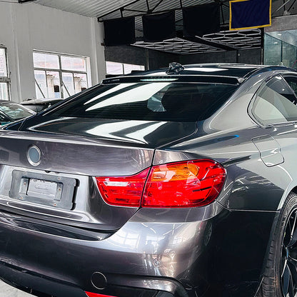 Carbon Style Rear Boot Spoiler Lip for BMW 4 Series F32 (2014-2020)