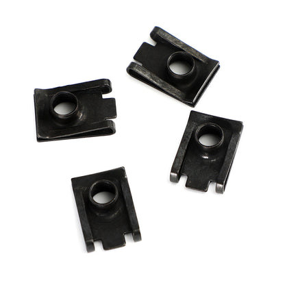 4 x Saddlebag Lever Lock Bolts Black for Harley Glide King (1996-2019)