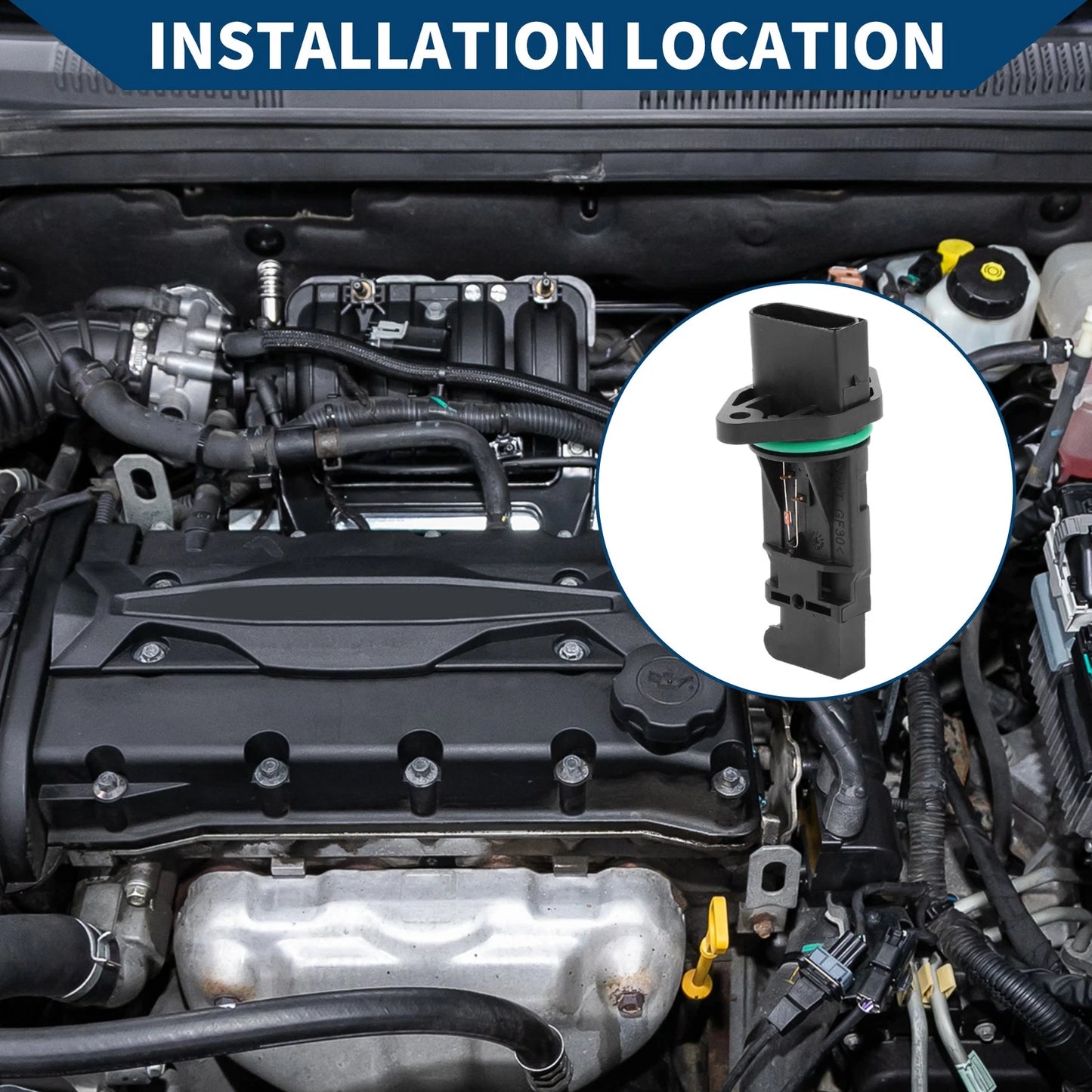 Mass Air Flow Sensor for BMW 320i (2003-2012)
