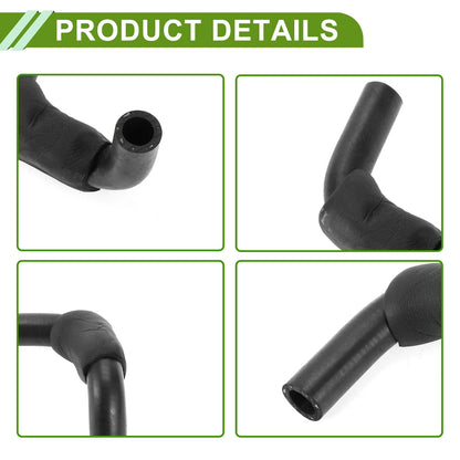 Heater Hose for Toyota Camry 2.2L (1997-2001) Rubber Black 1 Pc