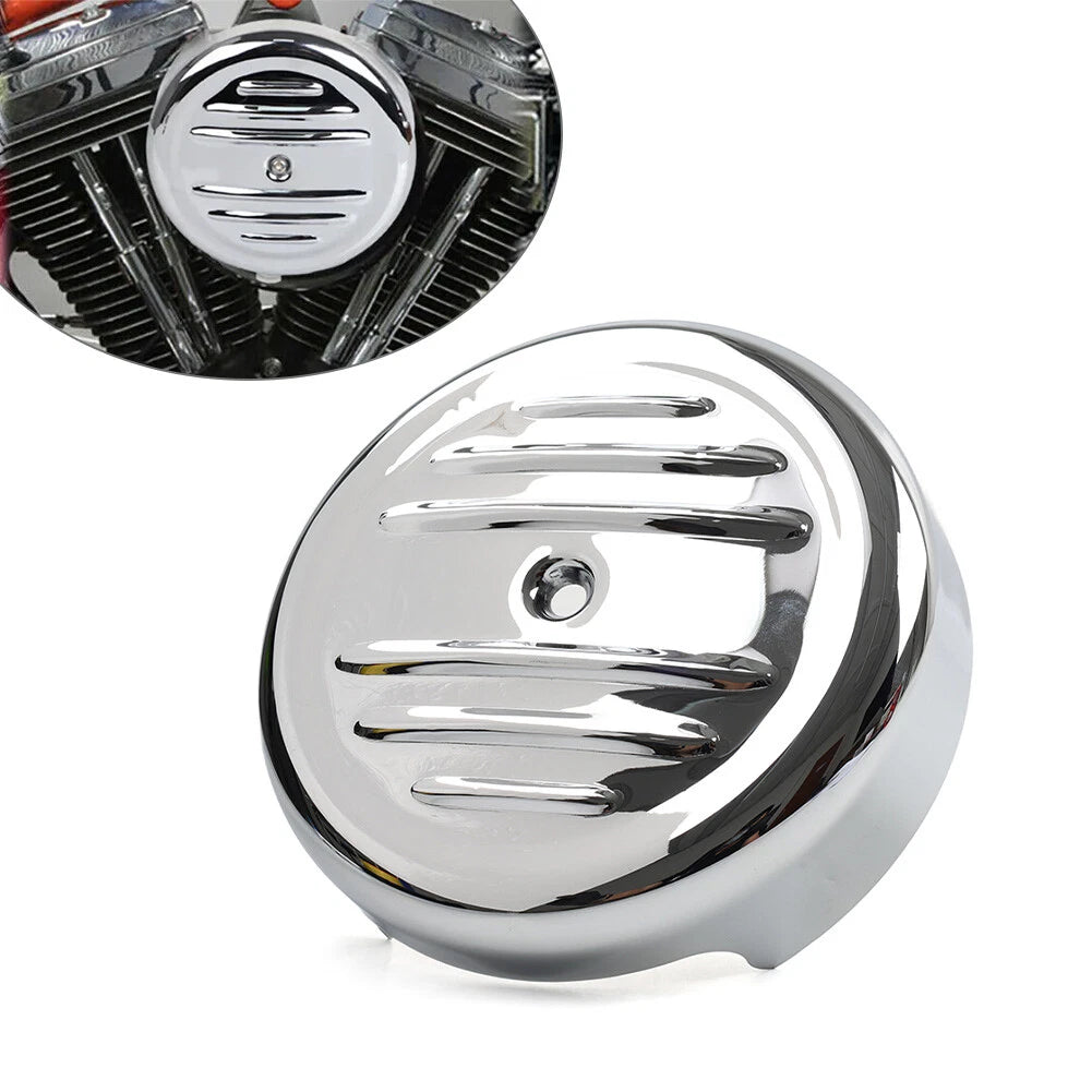 8" Round Stripe Air Cleaner Cover for Harley Softail Fat Boy Sportster