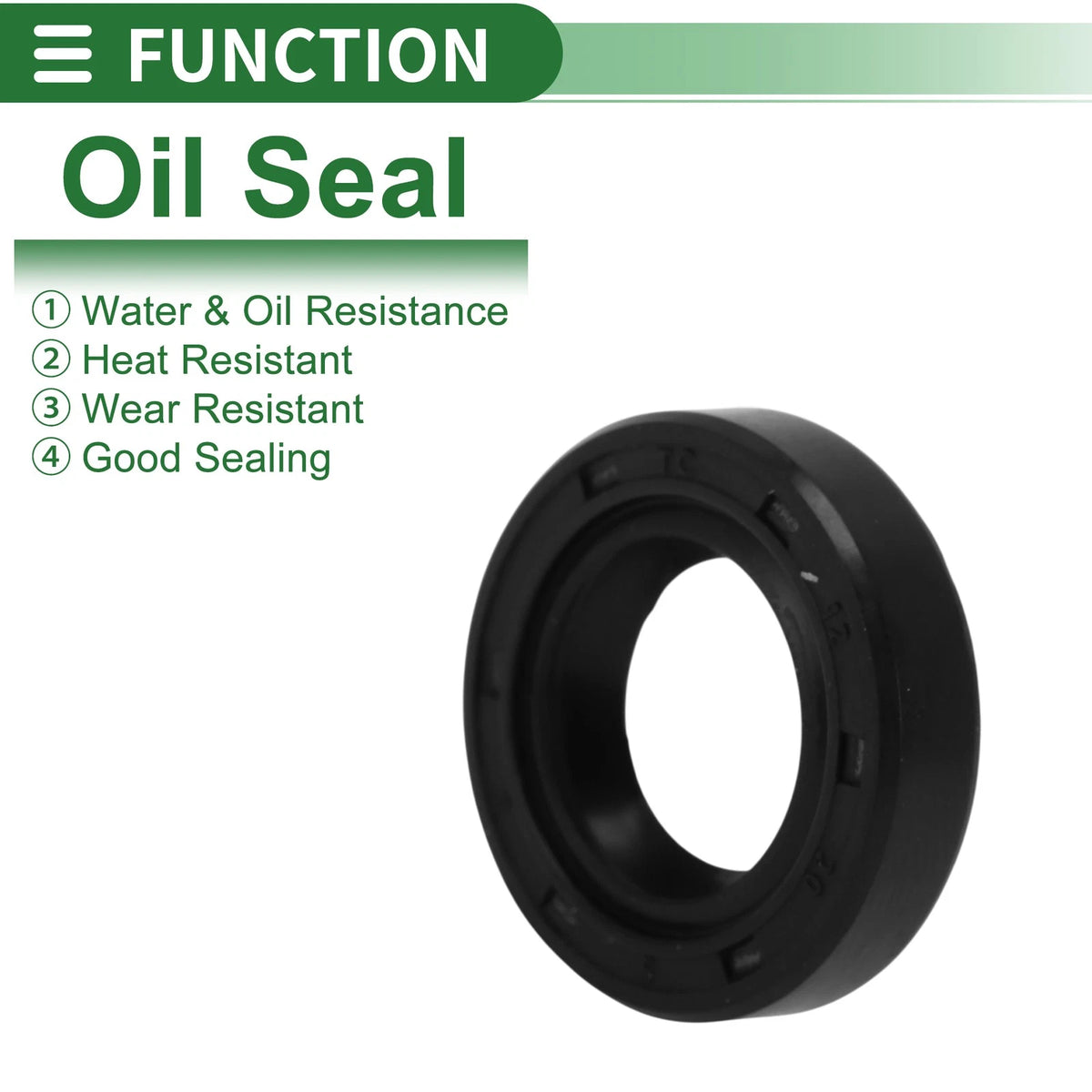 Oil Seal / 12x20x5mm / Rotary Shaft Seal