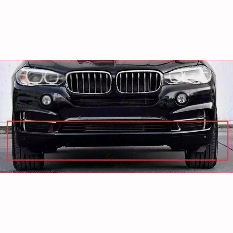 Real Carbon Fiber Front Bumper Lower Spoiler Lip fit for BMW X5 F15 2014-2018