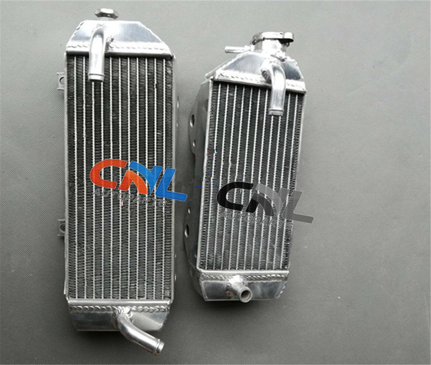 Aluminum Radiator + Silicone Hoses for Kawasaki KX250F (2017-2018)