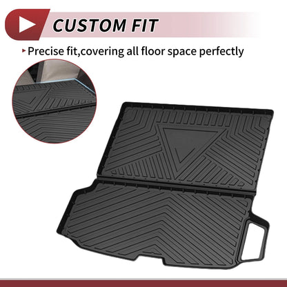 Flat Face Cargo Liner Trunk Mat for Volvo XC90 (2015-2024) 1 Pc