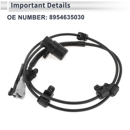 ABS Wheel Speed Sensor for Toyota 4Runner (1996-2002) 1 Pc Rear Left