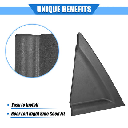 Left Right Mirror Corner Triangle Fender Covers for Kia Spectra (2004-2009)