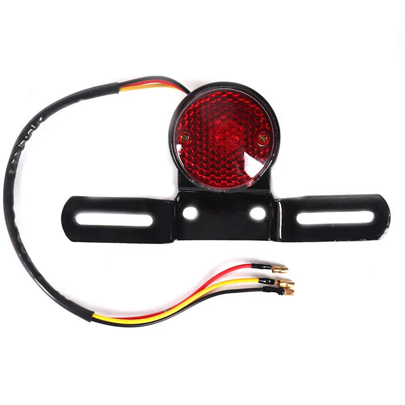 Universal Red Lens LED Motorcycle Brake Tail Light for Various Models