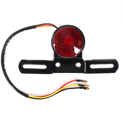 Universal Red Lens LED Motorcycle Brake Tail Light for Various Models