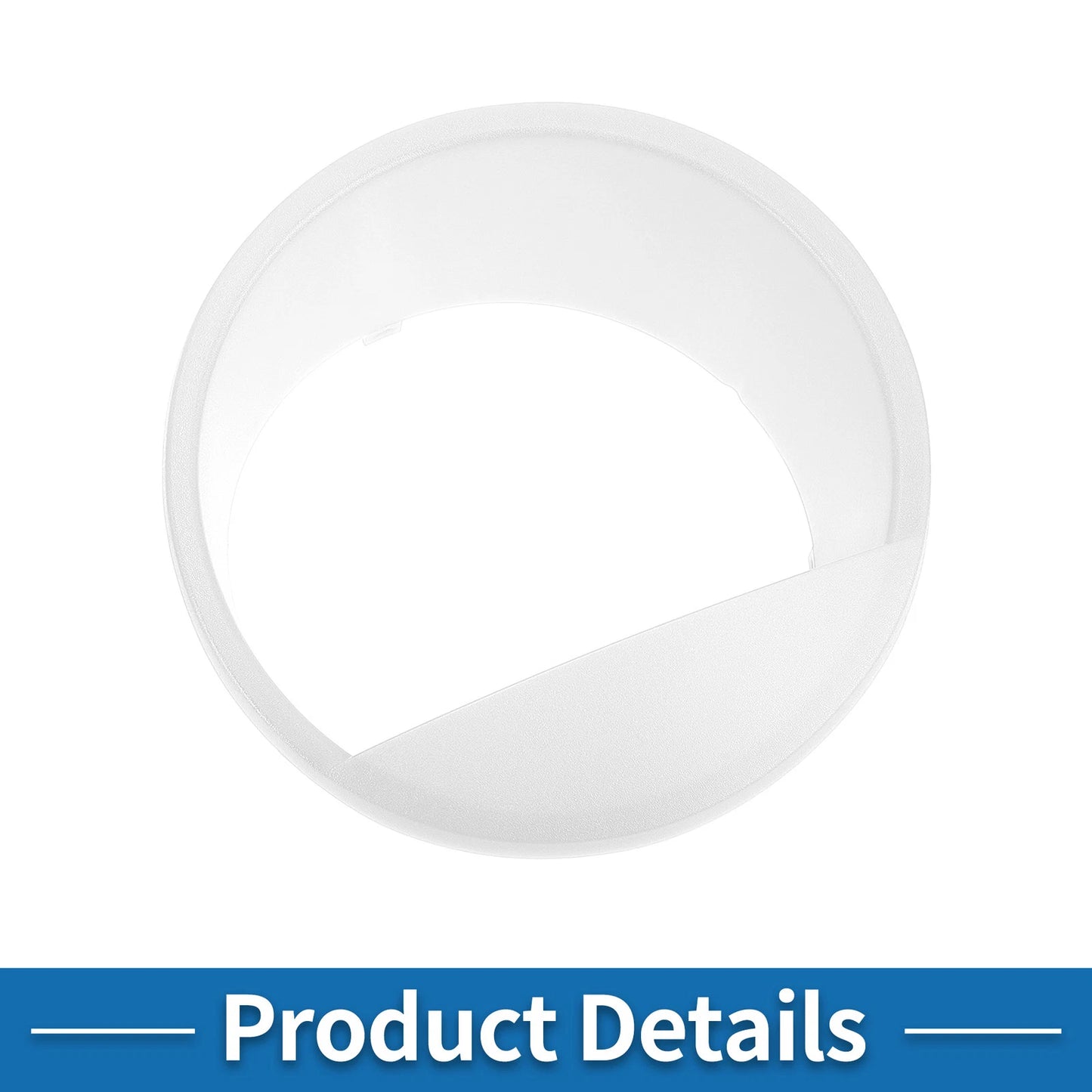 Front Left & Right Headlight Trim Bezels for Jeep Wrangler JK (2007)