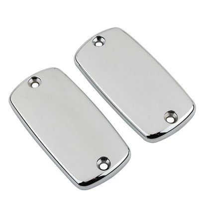 2 x Front Brake Reservoir Fluid Cover Caps for Honda Valkyrie Goldwing GL1500