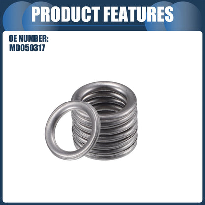 25pcs 14mm Oil Drain Plug Gaskets for Mitsubishi Lancer (2005-2014)